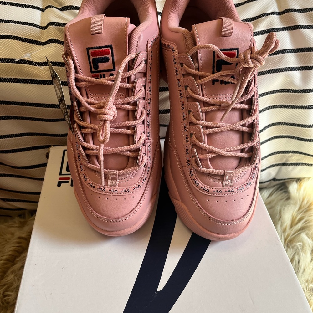 Fila Blush Pink Athletic Shoes